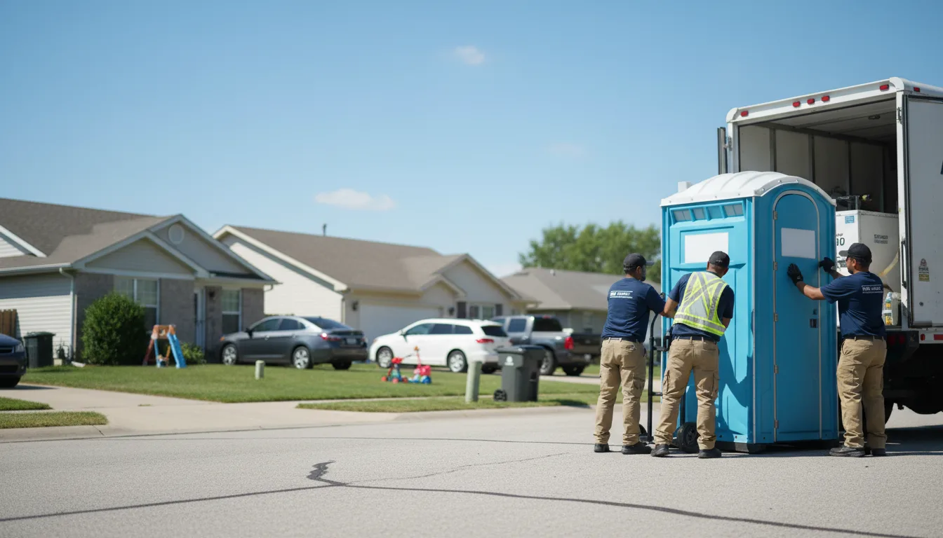 Standard Porta Potty Rentals in Leslie, MI near me